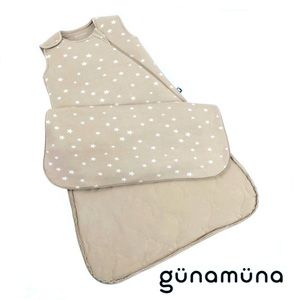 Gunamuna bamboo sleep sack with stars “Twinkle” 0.5 tog 24-36 months like new